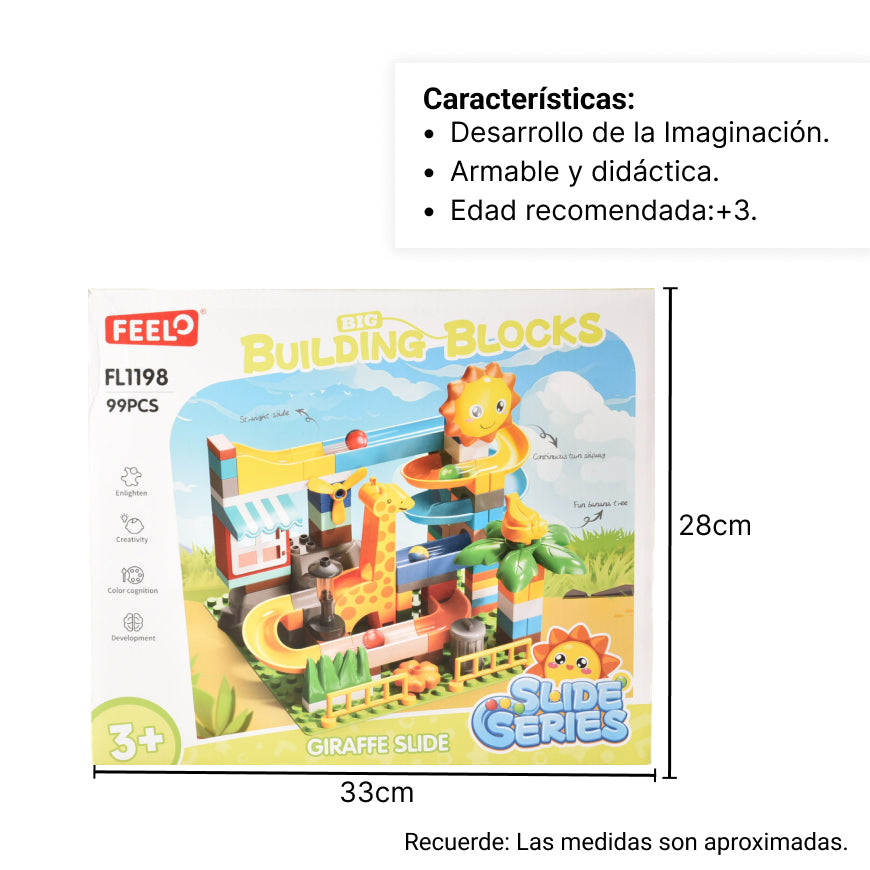 fichas de armar plastico juguete niñas