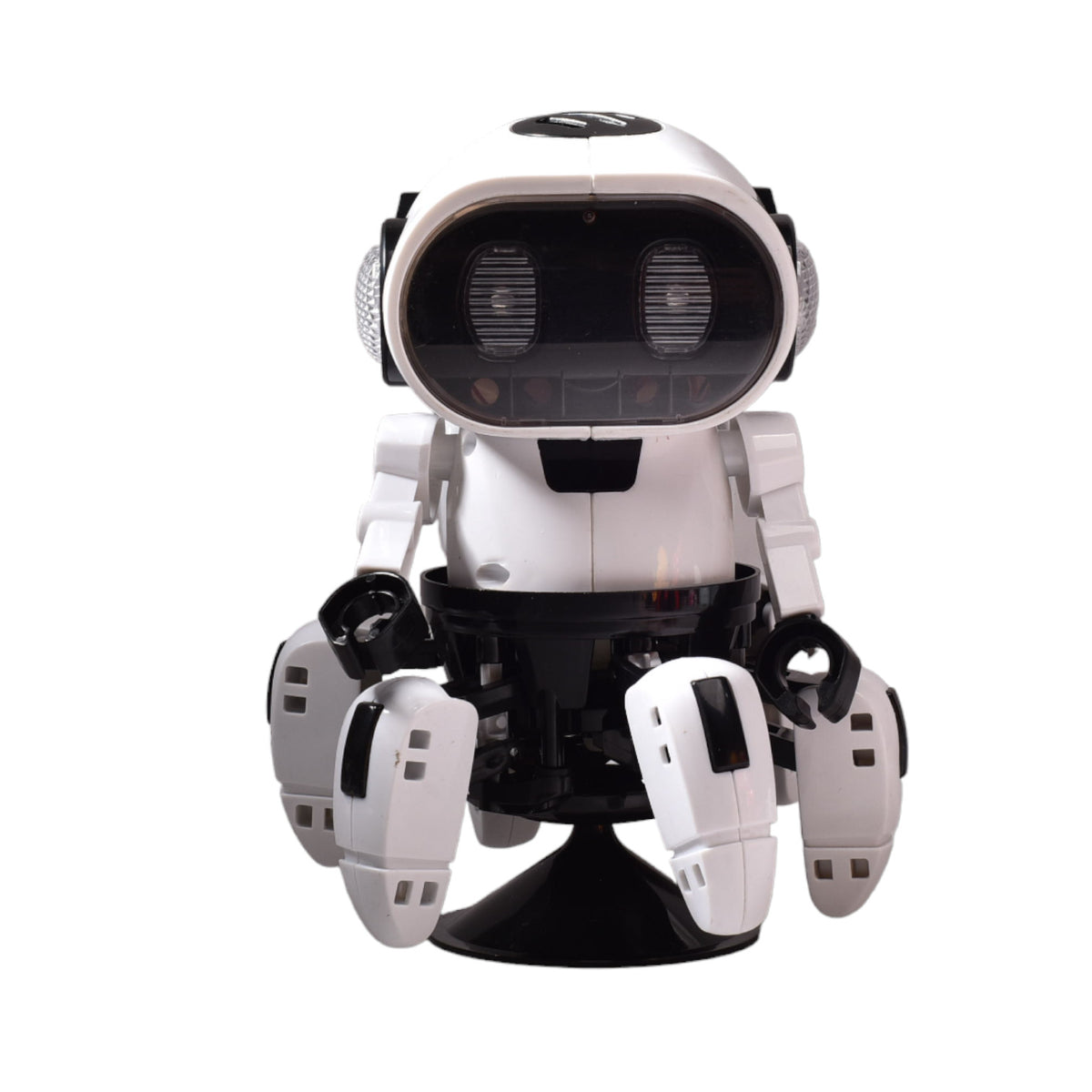 robot con luces sonido y movimiento juguete