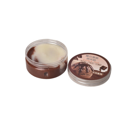 SLIME GEL MOLDEABLE PLASTICO CAFE DIM:8X8X4