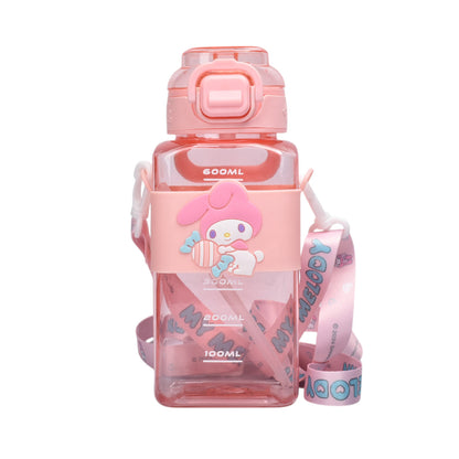 BOTELLA DE AGUA 600ML PERSONAJE DIM:7X8X20