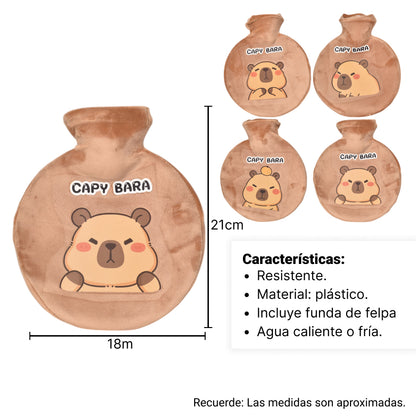 BOLSA TERMICA PARA AGUA CALIENTE CAUCHO + POLIESTER DISEÑO C