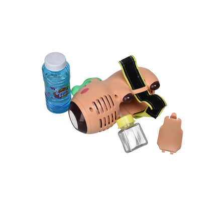 JUGUETE PISTOLA DE BURBUJA DISEÑO CAPYBARA DIM:21X8X14