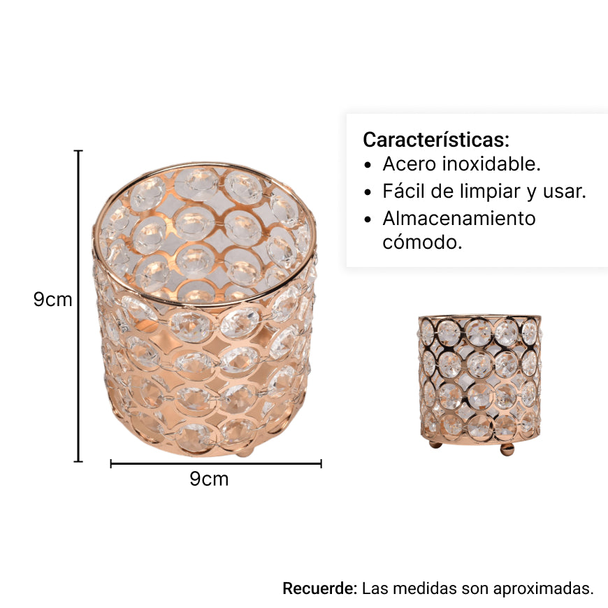 porta brochas maquillaje