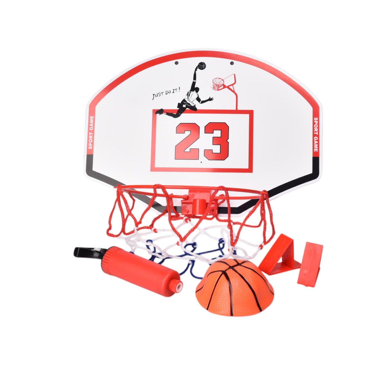 juguete set baloncesto plastico dim:36x26