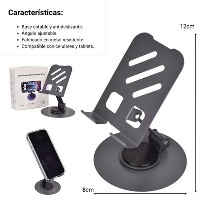 SOPORTE PLEGABLE PARA CELULAR DIM:6X8X12CM
