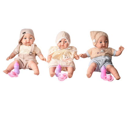 JUGUETE BEBE MUÑECA DE CAUCHO REALISTA