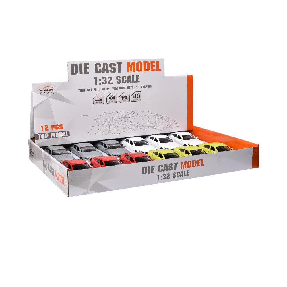 carro coleccion deportivo metalico escala 1/32