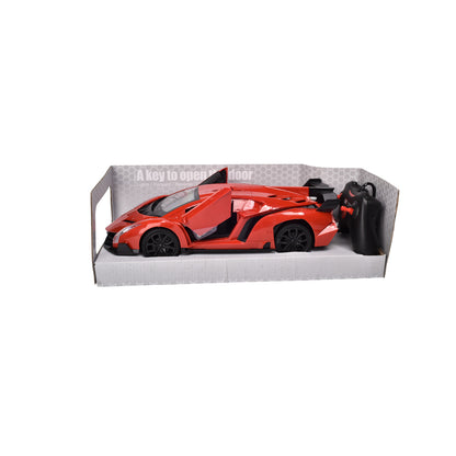 JUGUETE CARRO CON CONTROL REMOTO PLASTICO DIM:18X17X11