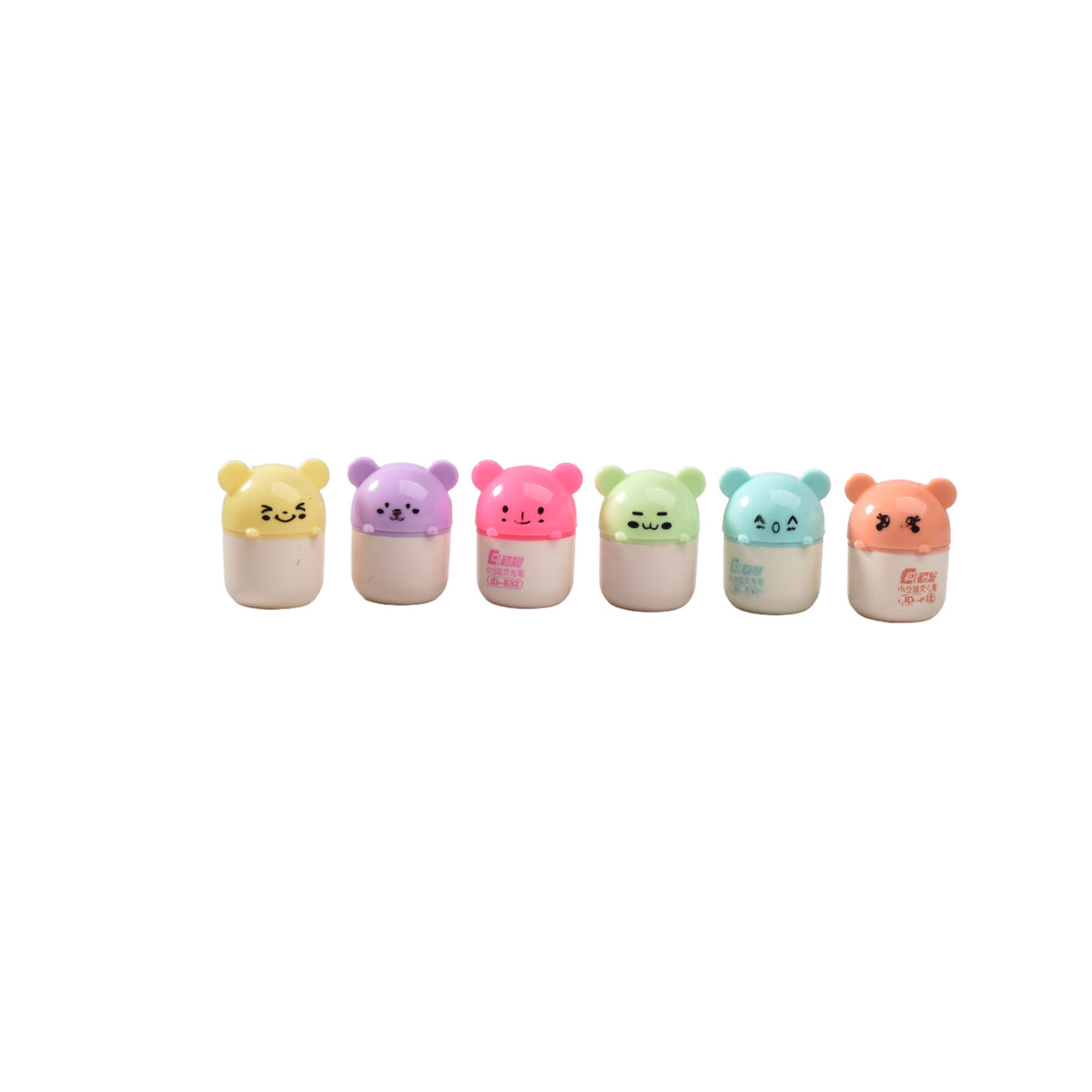 resaltador x 6 pcs