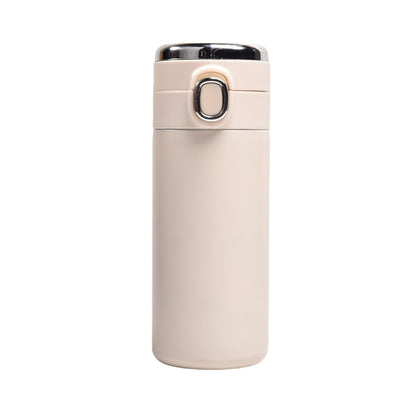 TERMO METALICO 320ML CON MEDIDOR DE TEMPERATURA