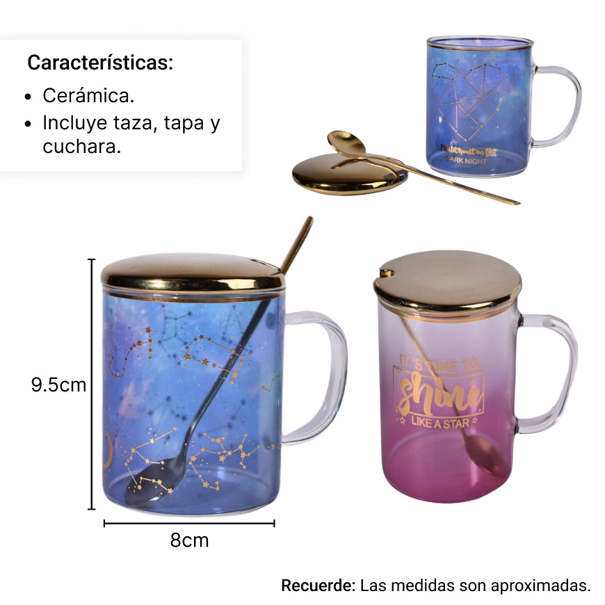 pocillo en vidrio dim:8*9cm
