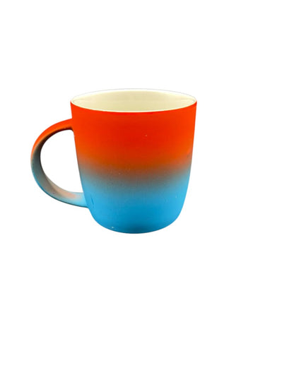 MUG POCILLO CERAMICA DOBLE COLOR