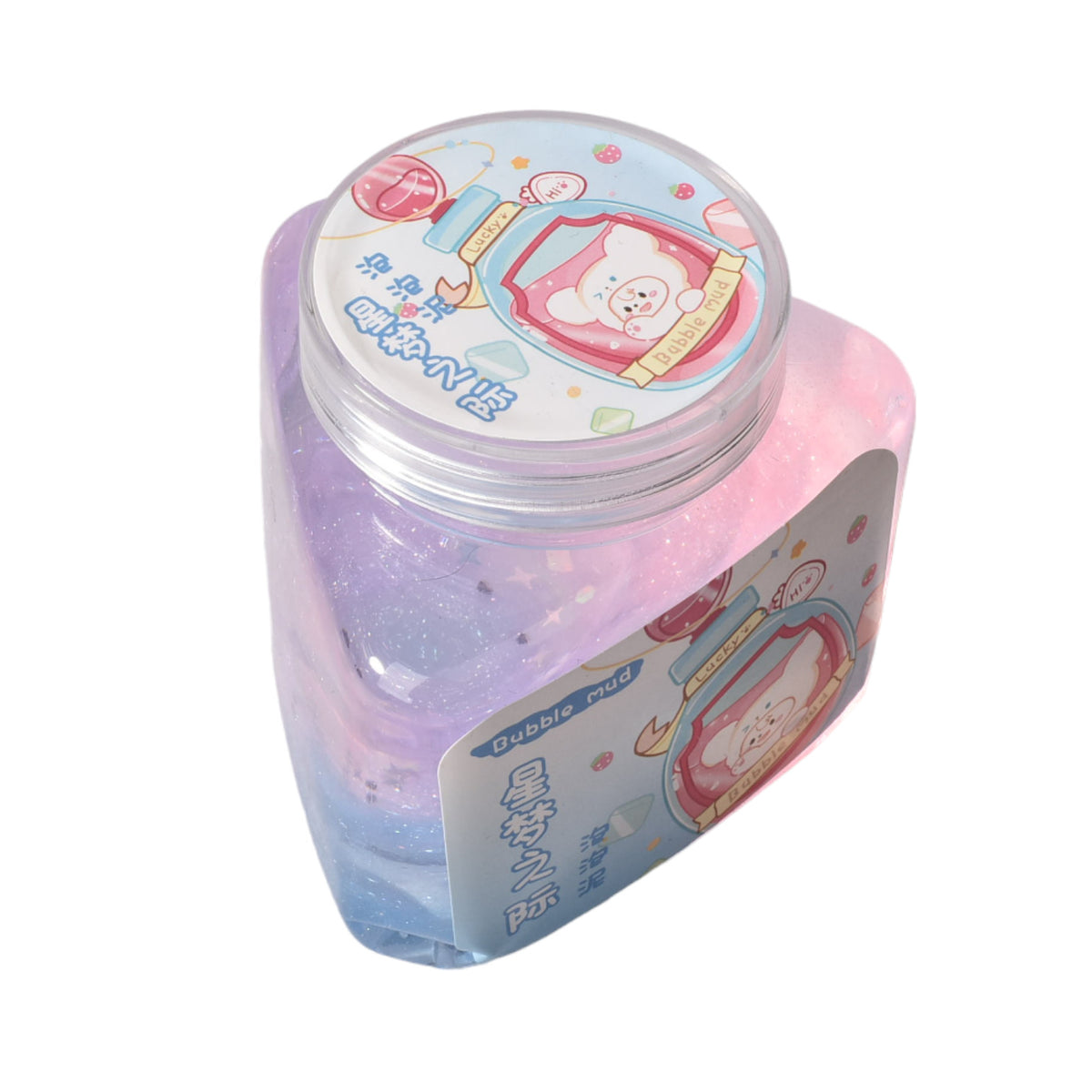 slime escarchado gel moldeable dim:8cm
