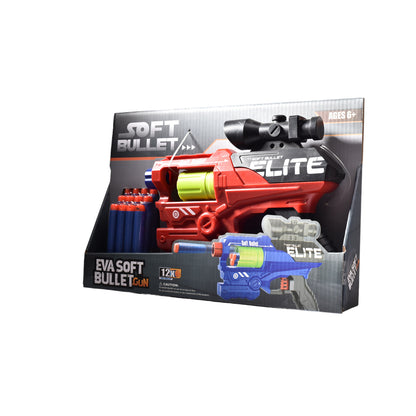 PISTOLA LANZA DARDOS X 12 DARDOS (6490Z-4)