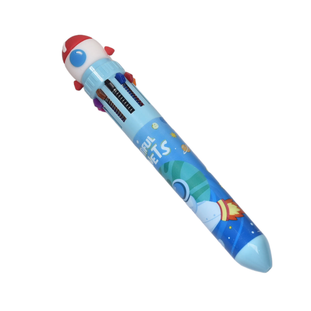 esfero colores forma astronauta dim:15x2