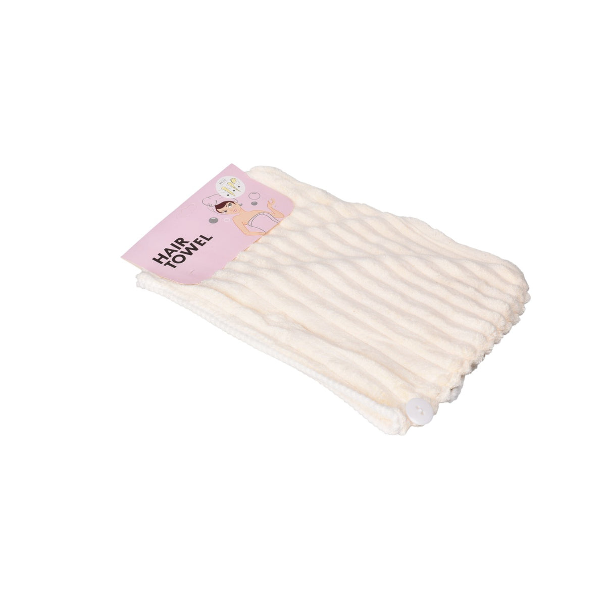 gorro microfibra poliester para secar el cabello