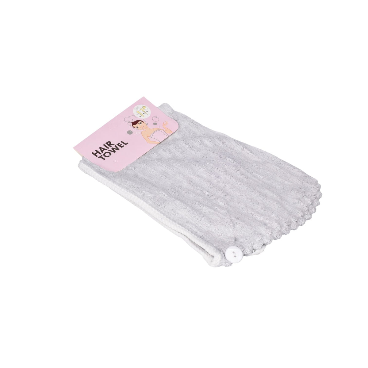 gorro microfibra poliester para secar el cabello