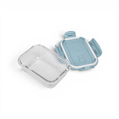 PORTACOMIDA SET 3PCS VIDRIO Y PLASTICO 400,700,1040ML