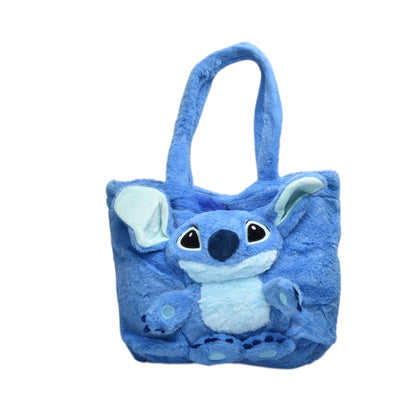 BOLSO CARTERA PERSONAJE STITCH DIM:27X33X6