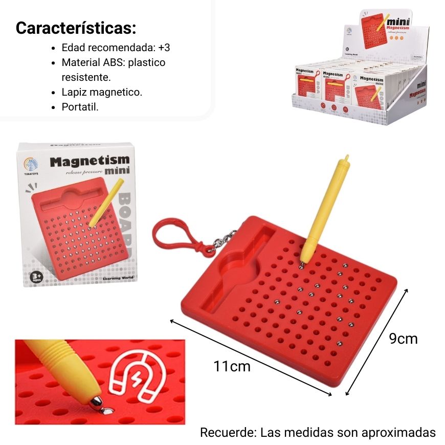tablero magnetico con lapiz dim: 8.8*1.2*11cm
