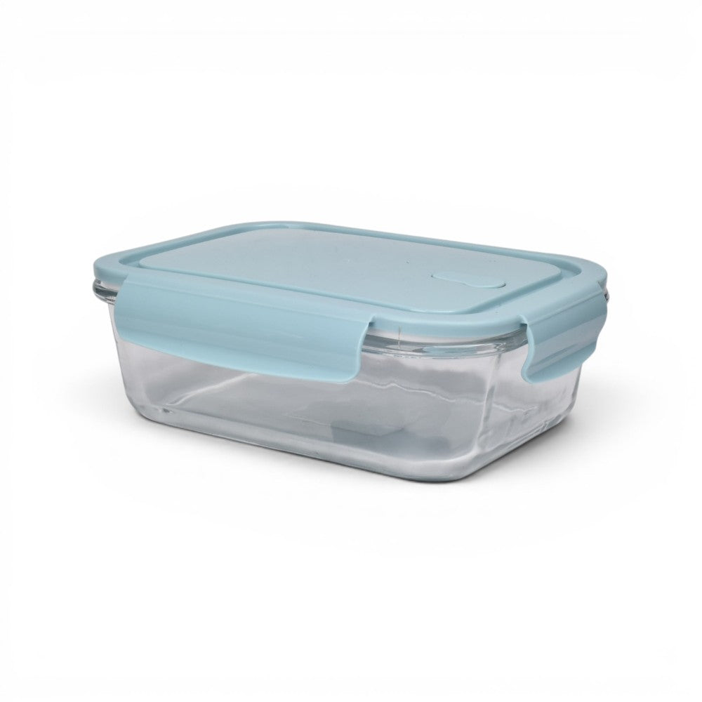 portacomida set 3pcs vidrio y plastico 400,700,1040ml