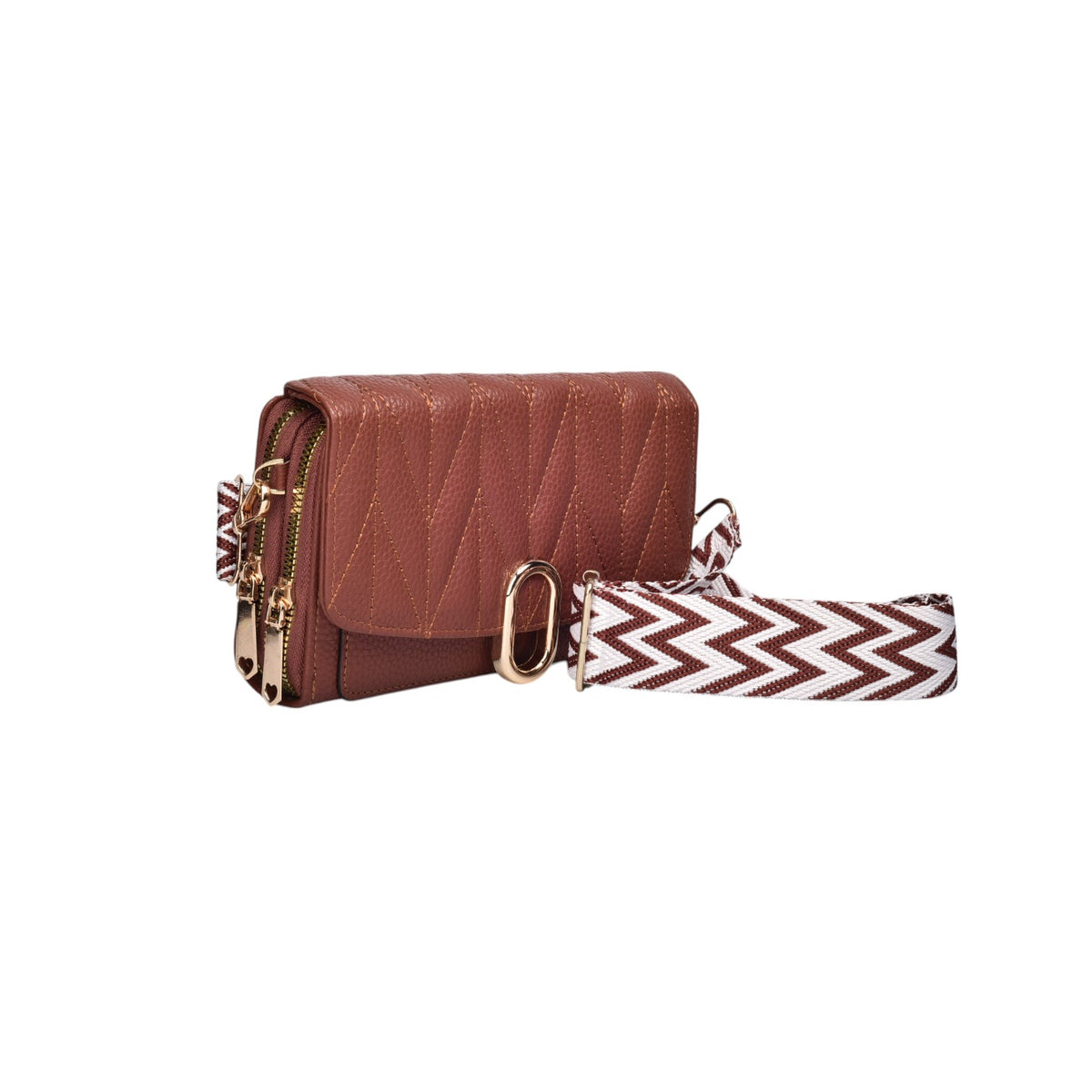 bolso para dama sintetico dim:19x5x11