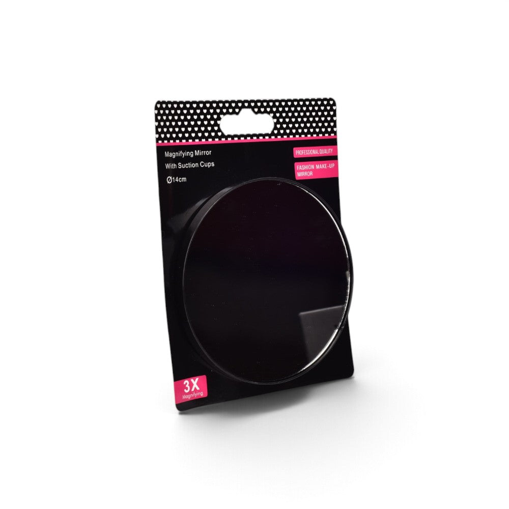 espejo redondo plastico dim:14cm