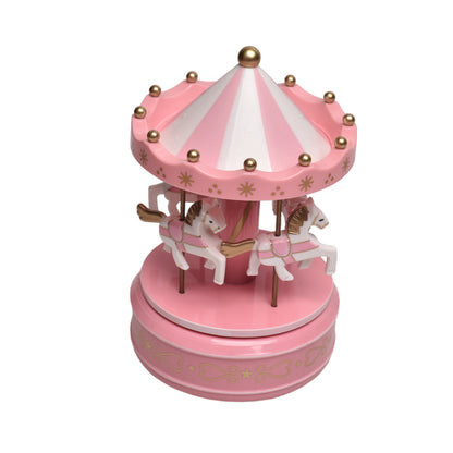 CAJA MUSICAL FORMA DE CARRUSEL