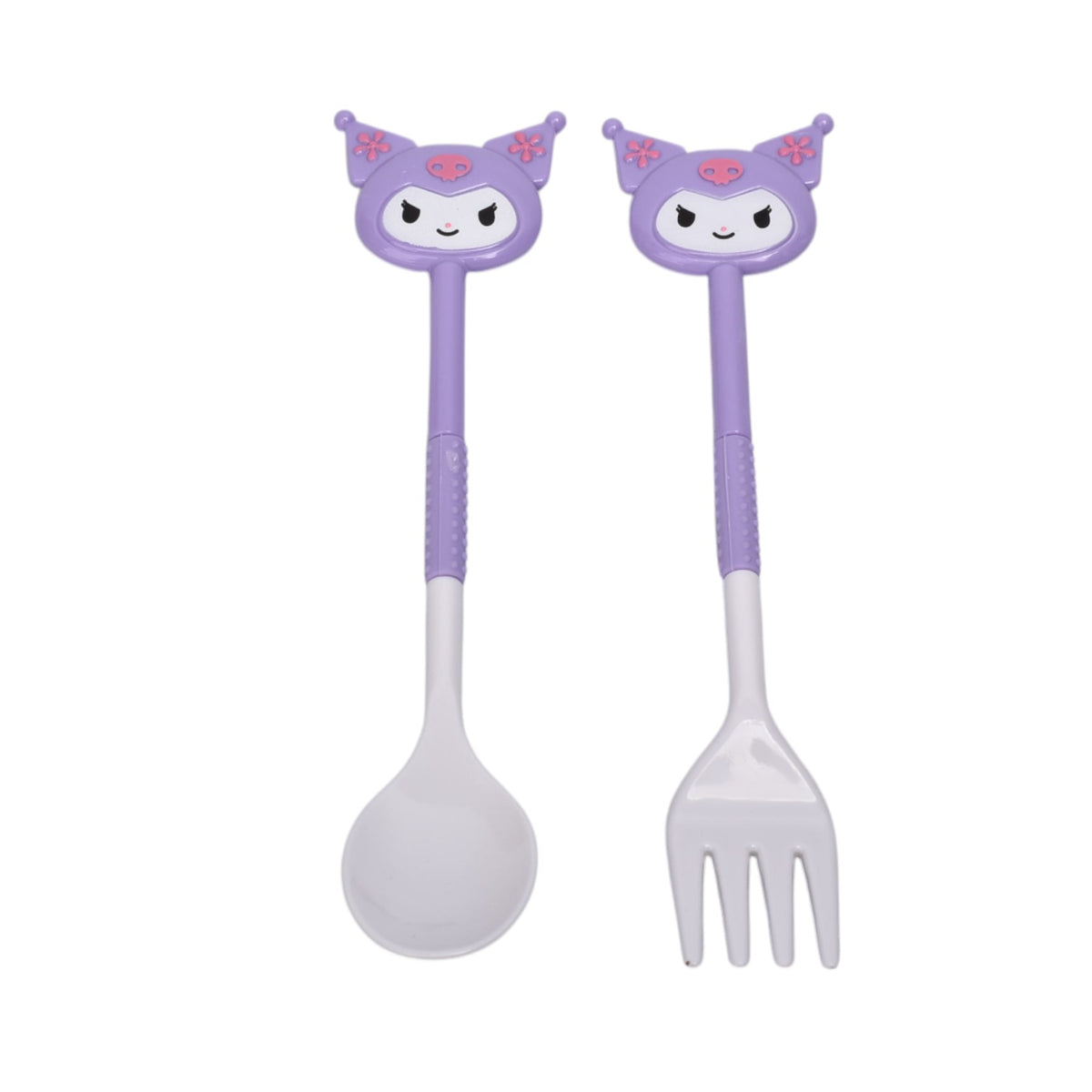 set cubiertos portatil plastico personaje dim:20x8