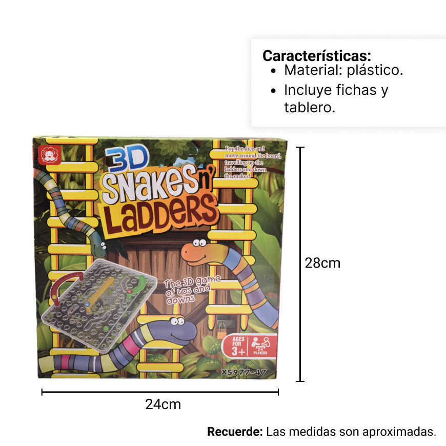 juego de mesa escalera para niños y adultos dim: 26x26x3