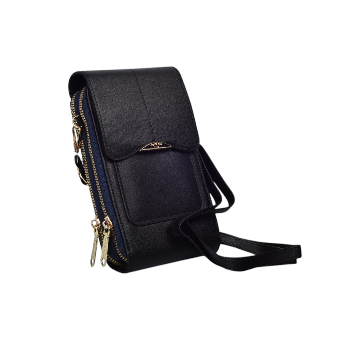 bolso billetera dama sintetico dim:20x11x5