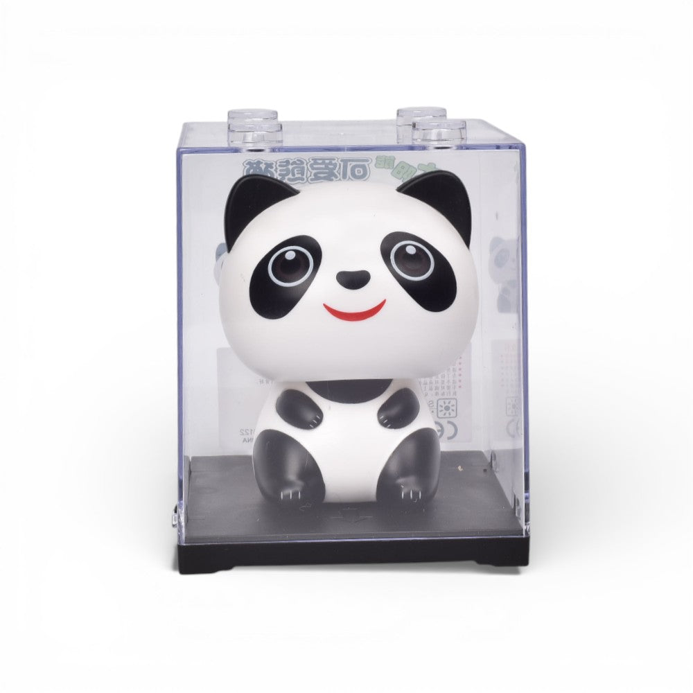 oso solar plastico color negro blanco dim:8x8x10