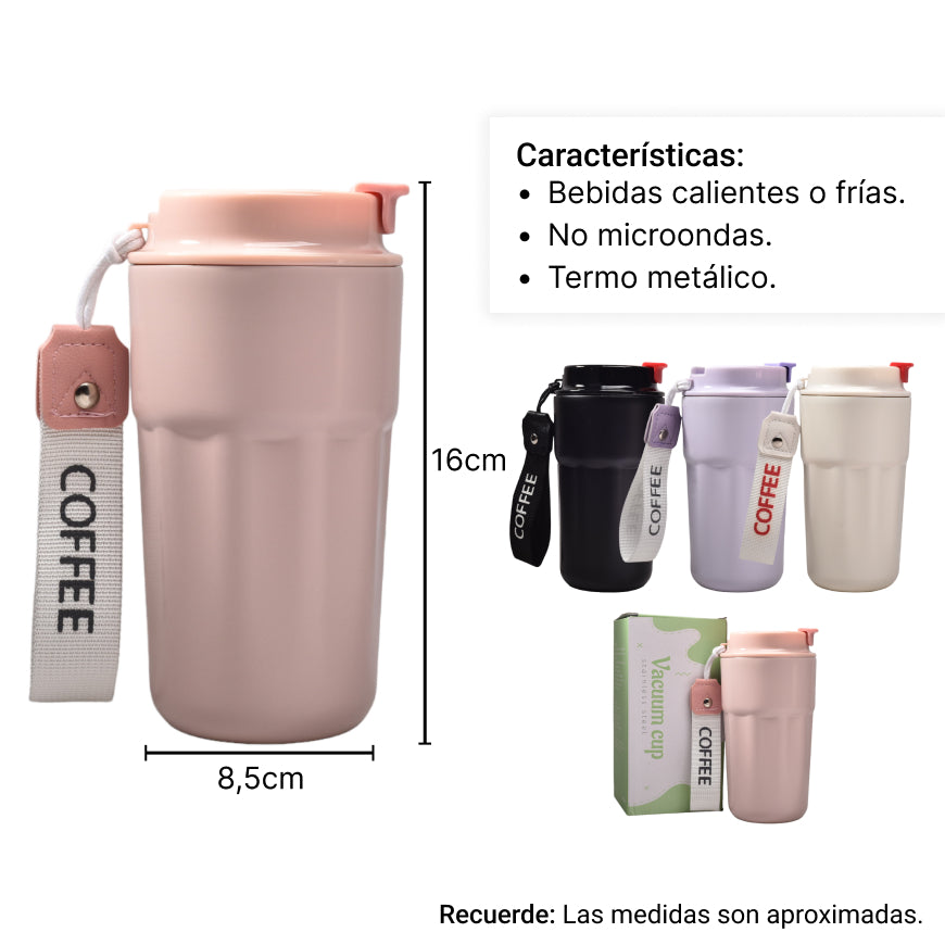 termo metalico 400ml