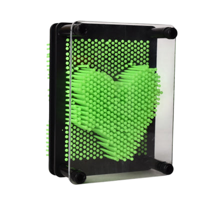 ADORNO ESCRITORIO TABLERO DE AGUJAS PLASTICO ANTIESTRES 3D