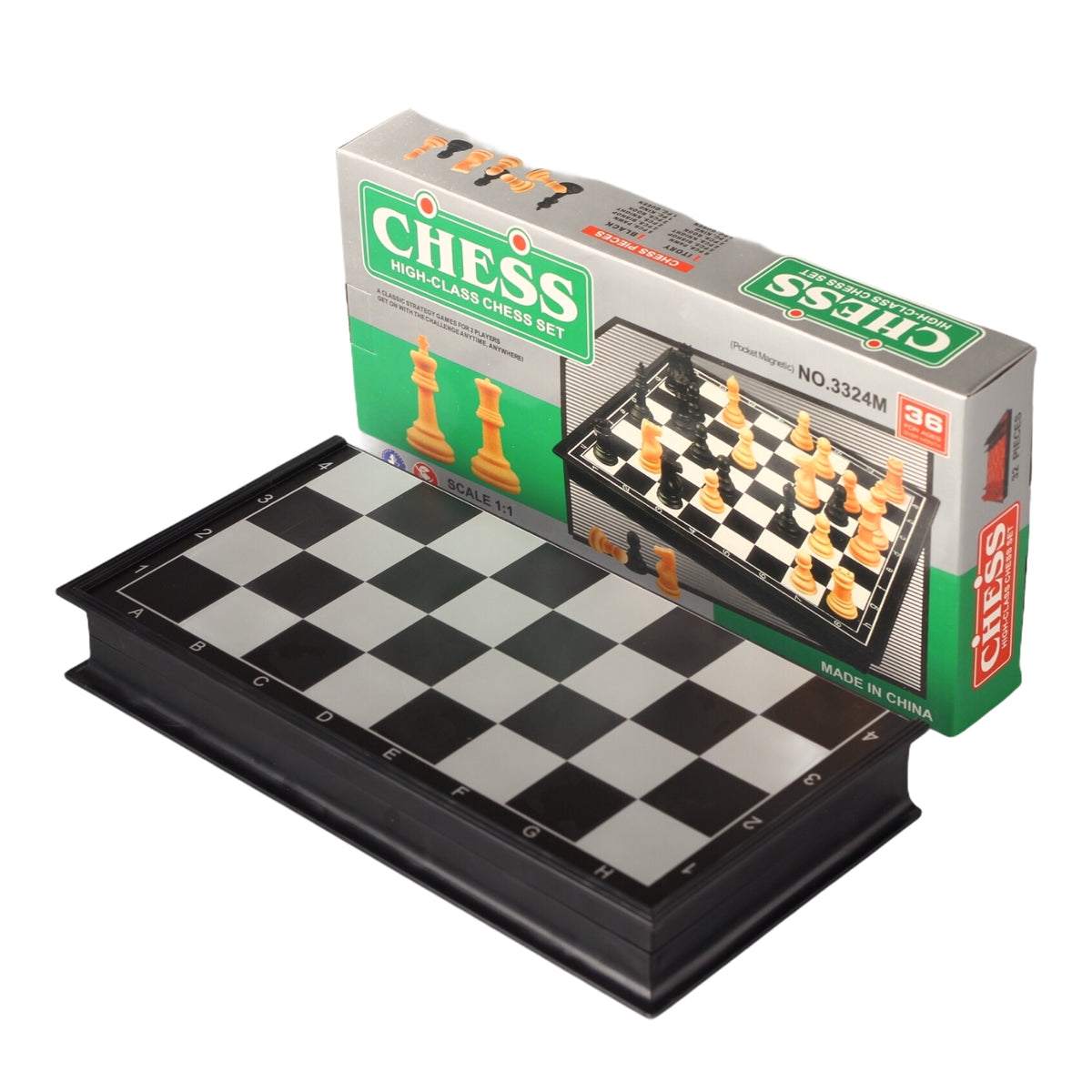 ajedrez magnetico plastico dim:31*16
