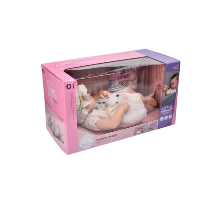 JUGUETE BEBE MUÑECA DE CAUCHO REALISTA CON ACCESORIOS DIM:38X19X22