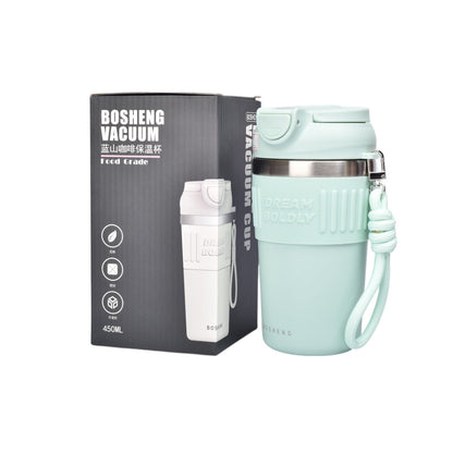 TERMO ACERO INOXIDABLE 450ML DIM:9X9X16