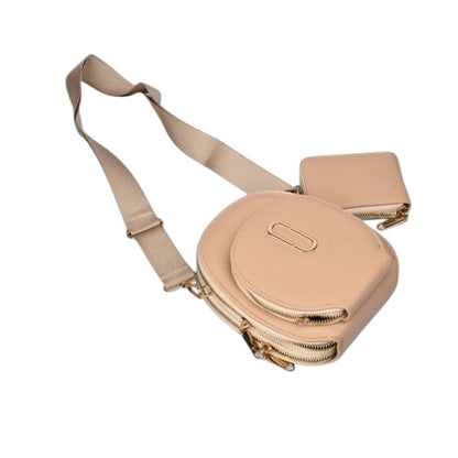 BOLSO PARA DAMA SINTETICO CON MONEDERO DIM: 15X18X7