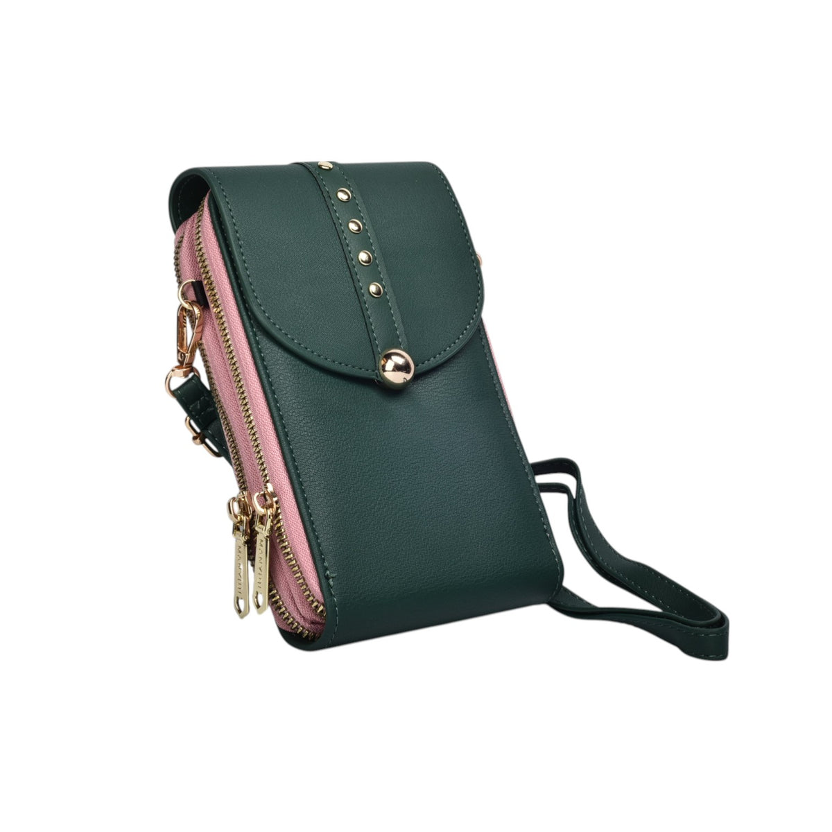 bolso billetera dama sintetico dim:20x11x5