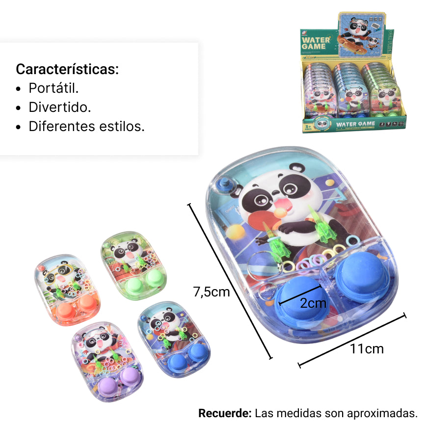 atari de agua anillos osos juguete en plastico