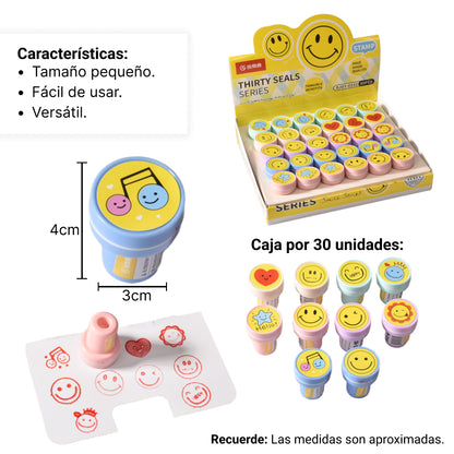 FIGURAS SELLOS DIDACTICOS INFANTILES SURTIDOS
