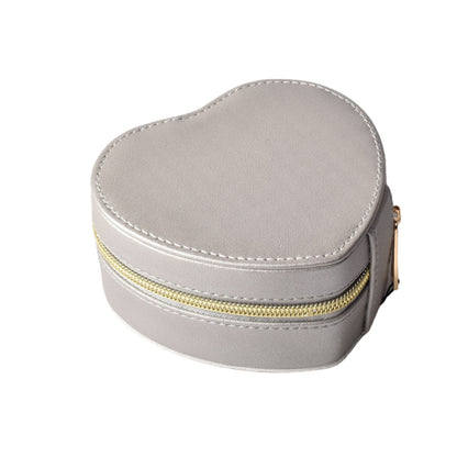 JOYERO FORMA DE CORAZON ORGANIZADOR CAJA ESTUCHE SINTETICO