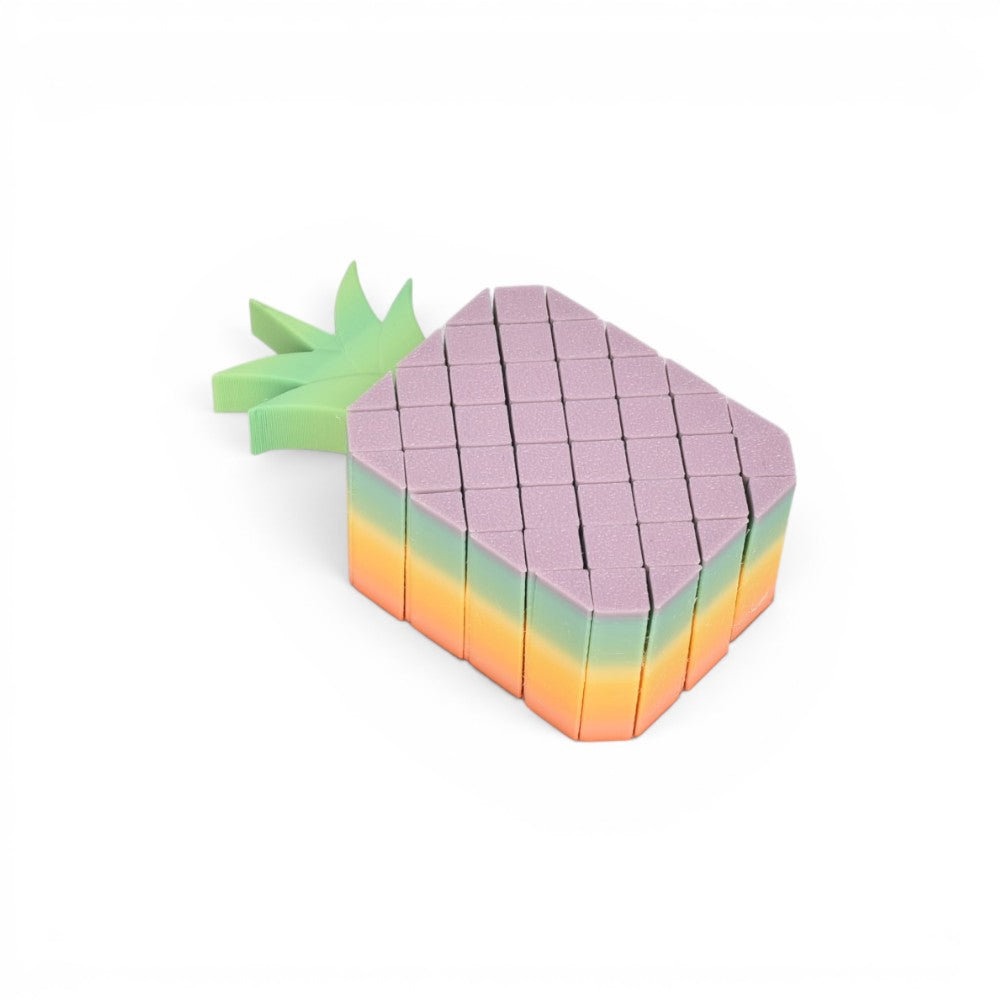 juguete didactico forma piña plastico dim:6x5cm