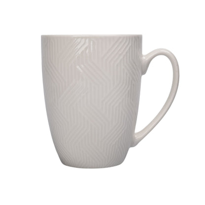 MUG POCILLO CERAMICA BLANCO 380ML DIM:8X8X11