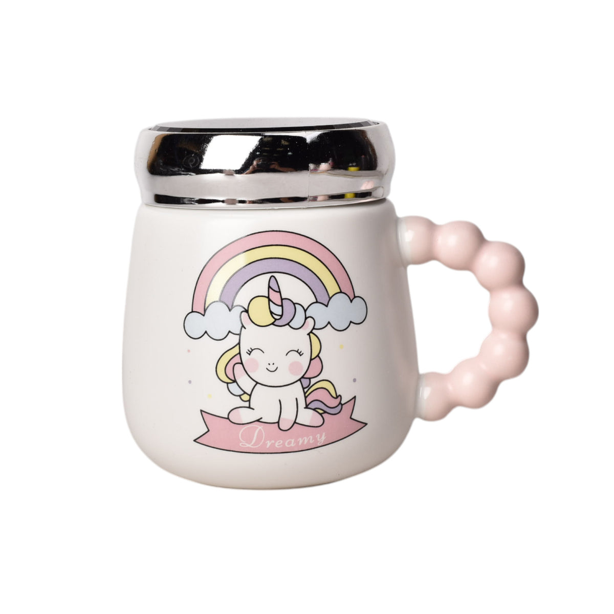 mug pocillo ceramica diseño unicornios 450ml dim:9*9*11
