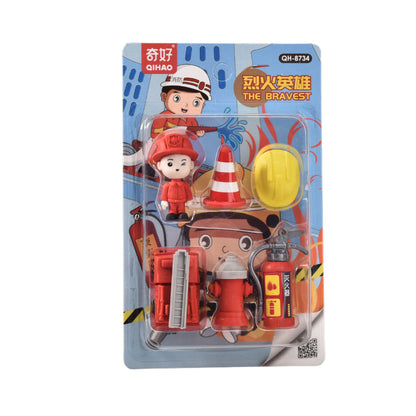 SET BORRADOR CON FORMA BOMBERO