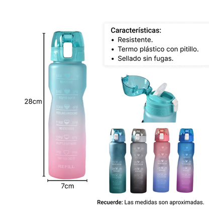 BOTELLA  DE AGUA 900ML