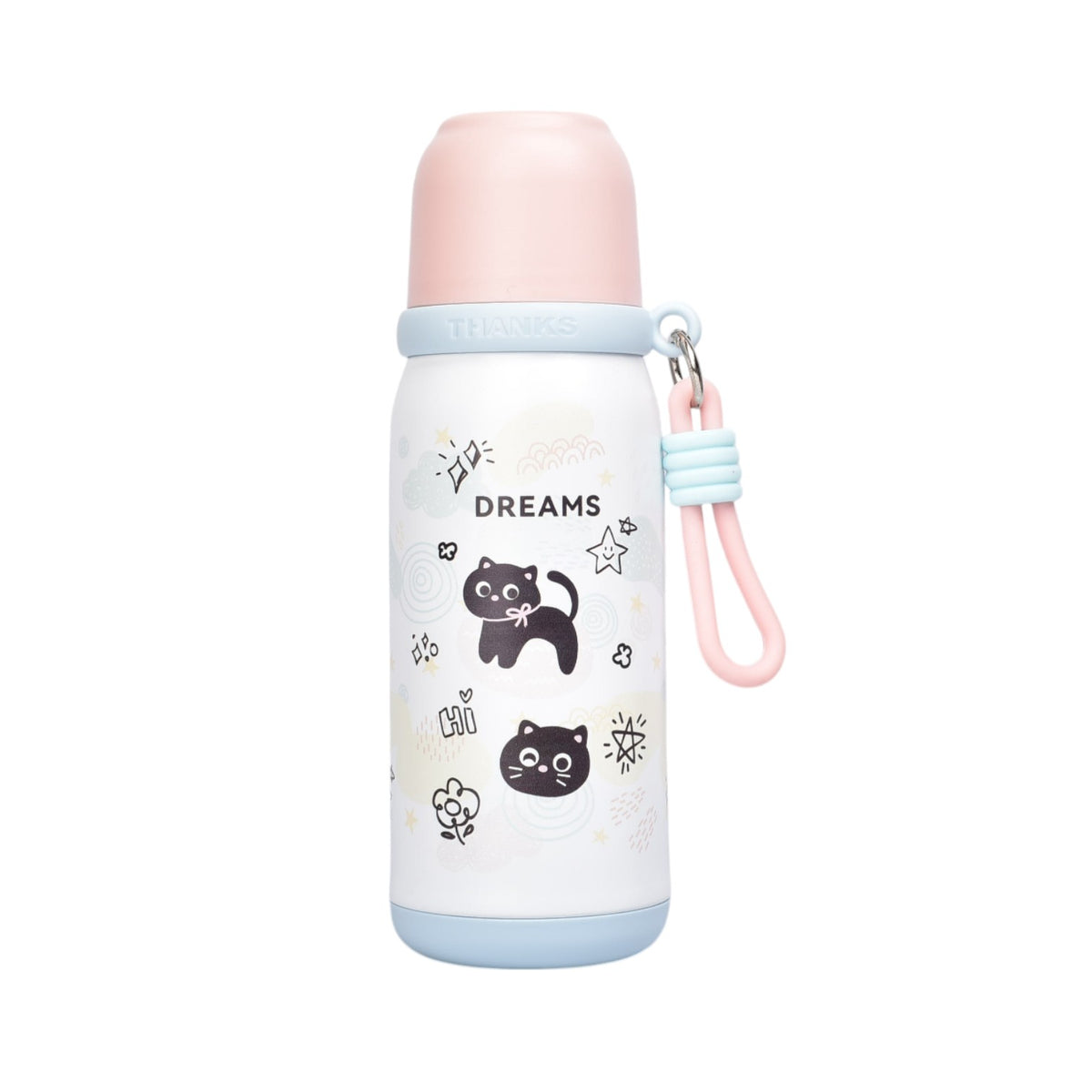 termo acero inoxidable 500ml diseño animales dim:7x7x23