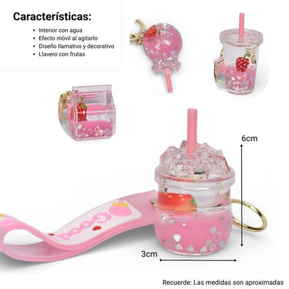 LLAVERO PLASTICO DIM:6X3