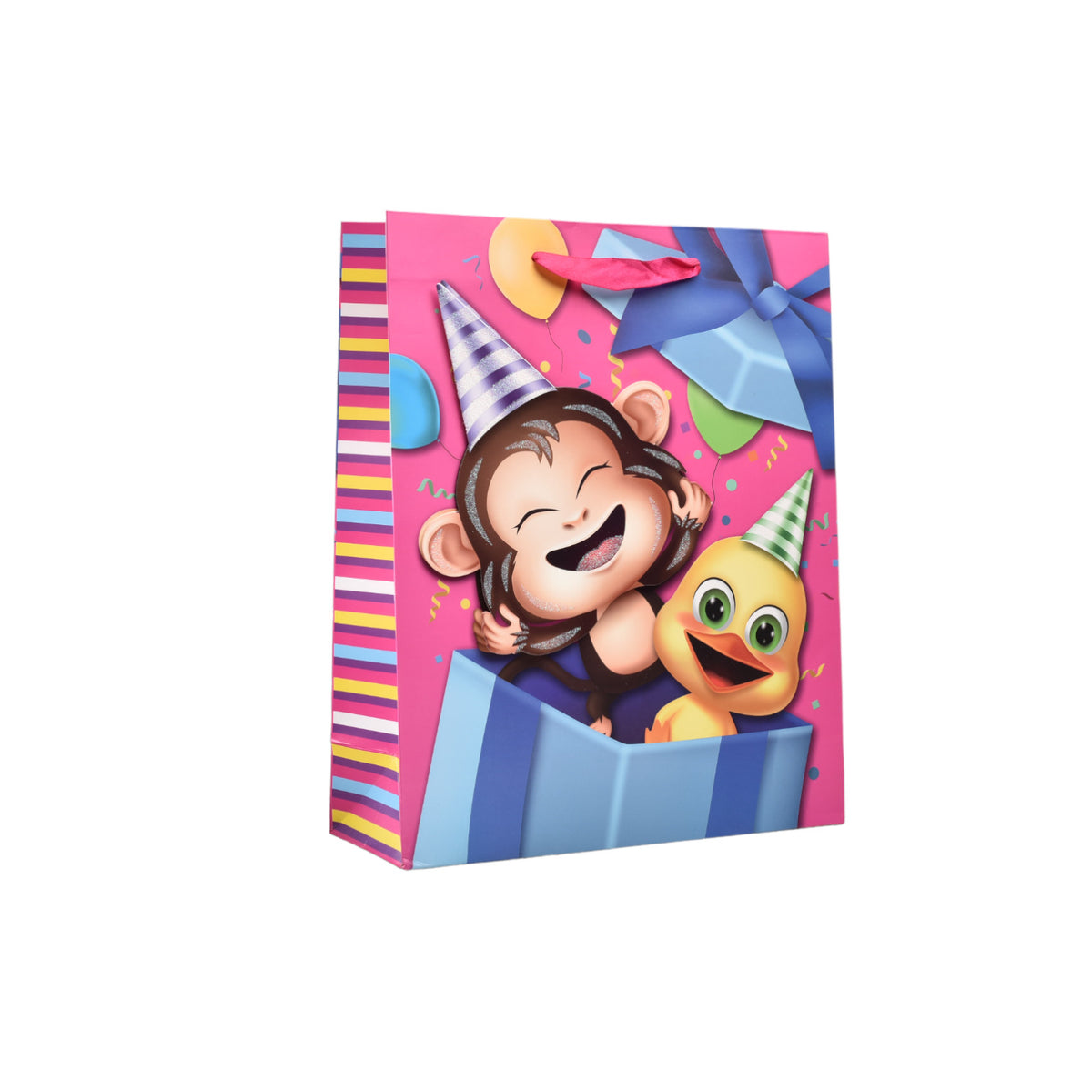 bolsa regalo en papel niños tamaño mediano